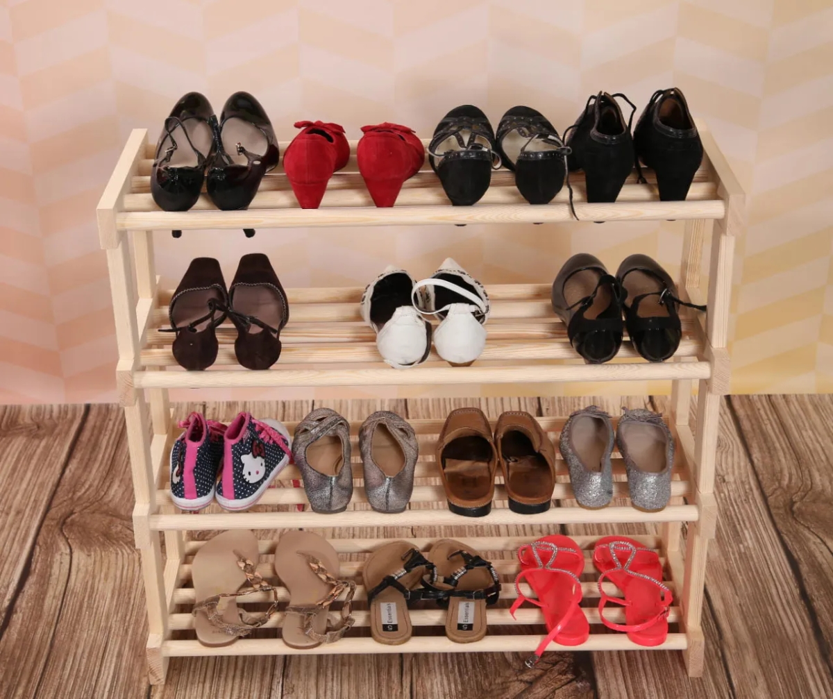 Jak zrobić stojak na buty: proste i tanie pomysły DIY dla każdego