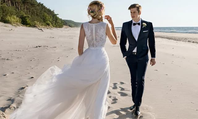 Jak dobrać garnitur do sukni ślubnej i wyglądać elegancko na ślubie